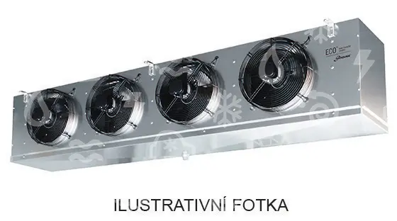 výparník ECO - Luvata GCE254G6ED, 4.61 kW (dT 8 st., R404) s odtáváním
